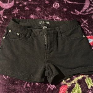 Short black shorts
